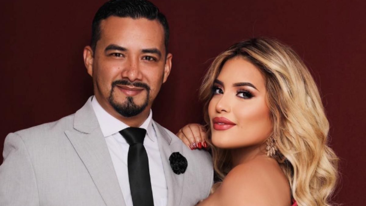 La Suka con su esposo.