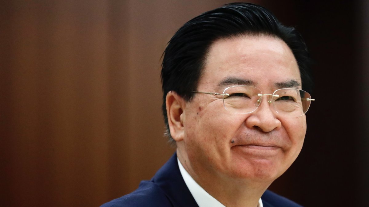 El ministro de Exteriores de Taiwán, Joseph Wu, en una imagen de archivo.