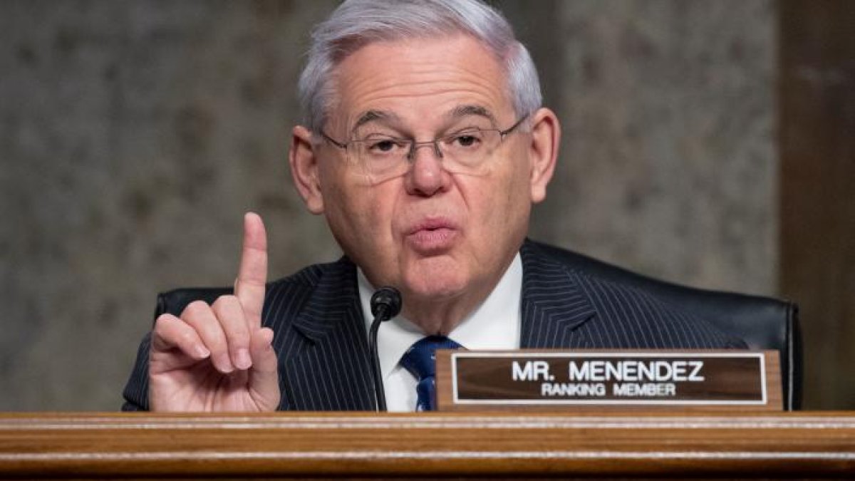 Fotografía de archivo del presidente del comité de Exteriores del Senado, el demócrata Bob Menéndez