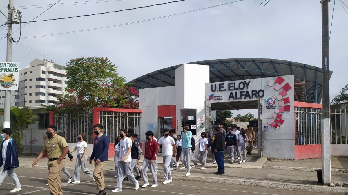 La Unidad Educativa Eloy Alfaro forma parte de los distintos planteles ubicados en la zona 1.