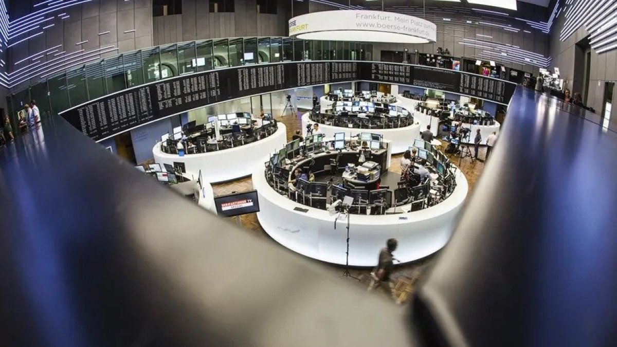 Vista general del parqué de Fráncfort (Alemania). Foto refencial.