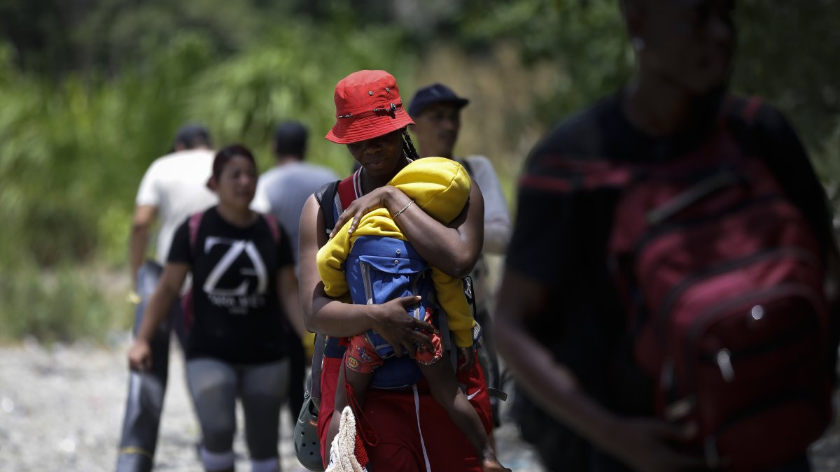 45.727 migrantes atravesaron la selva de Darién entre enero y febrero de 2023, según el reporte de las autoridades panameñas.