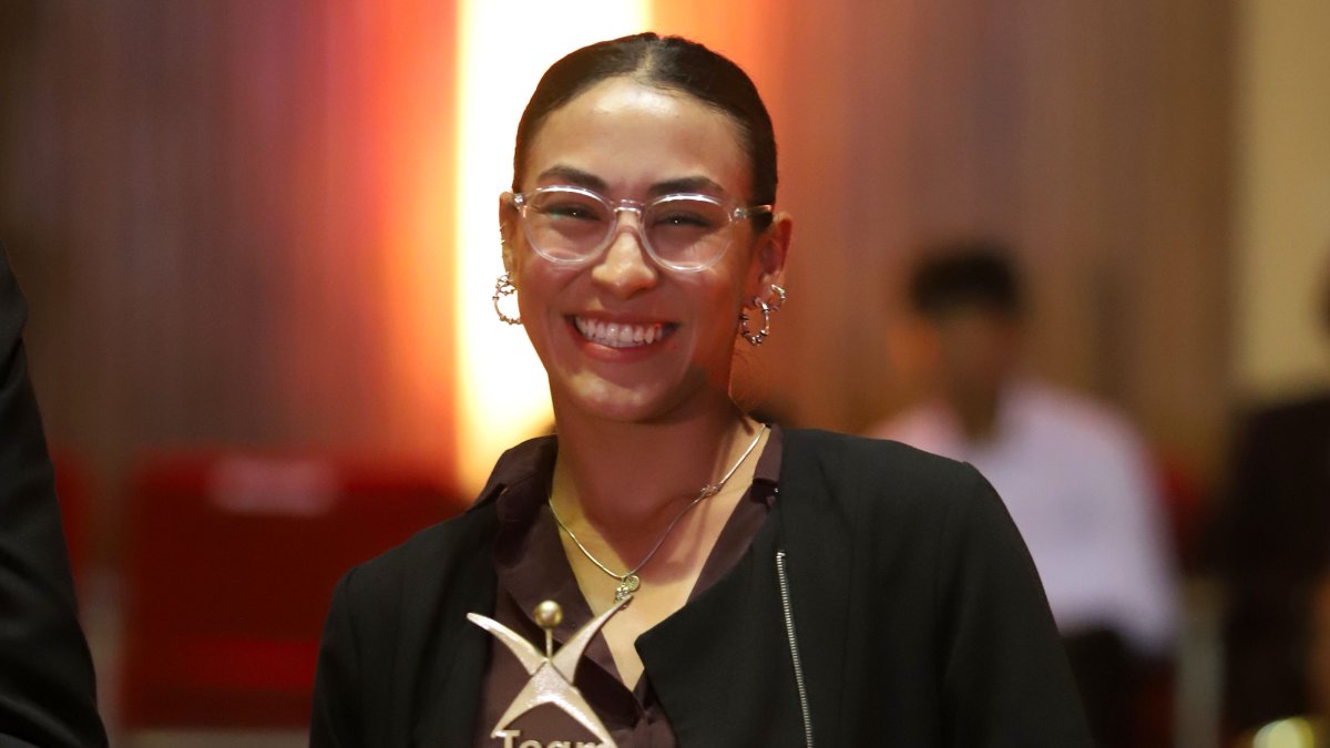 Gabriela Vargas calificó de especial el reconocimiento de parte de la Concentración Deportiva de Pichincha.