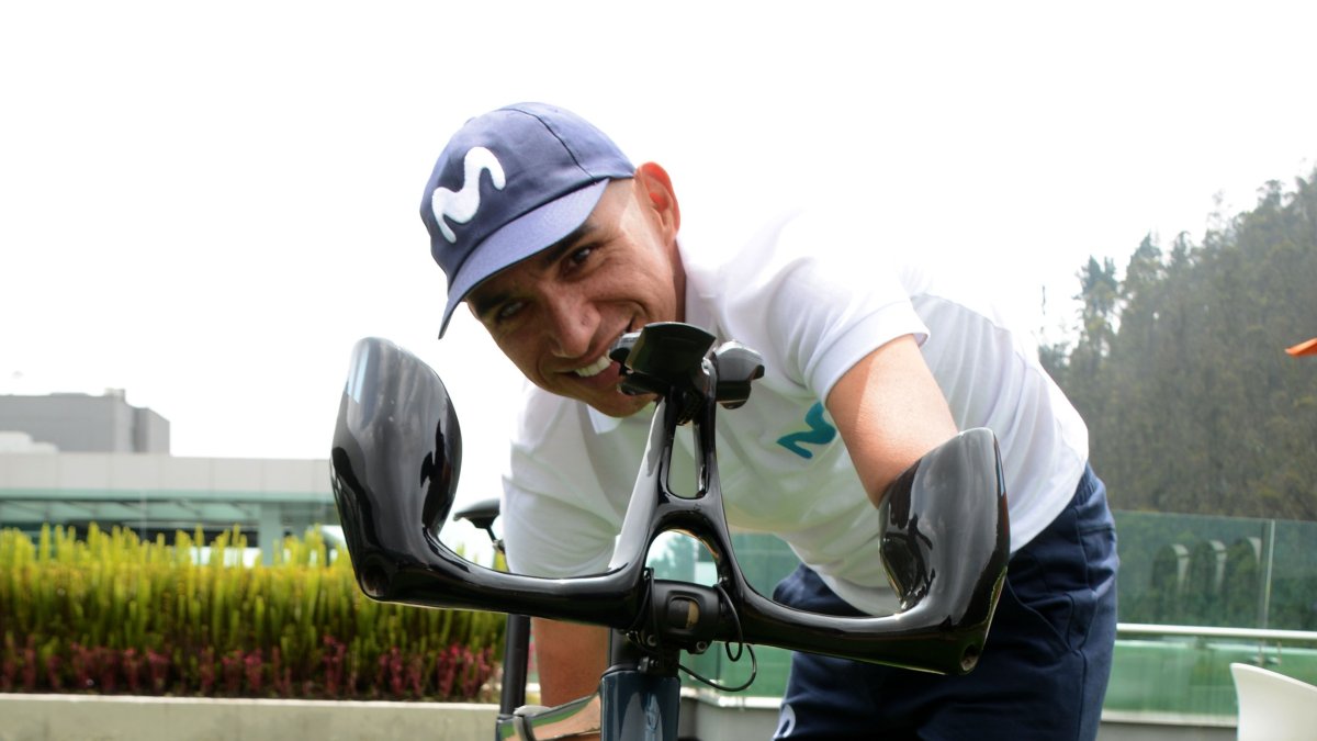 Juan José Florián confesó que al estar en la bicicleta siente libertad y demuestra que nada es imposible.