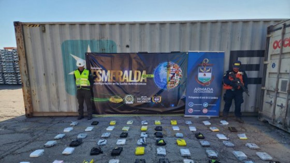 La droga logró ser retenida antes de que llegue a su destino.