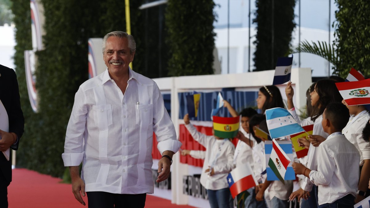 El presidente de Argentina, Alberto Fernández, en una imagen de archivo.