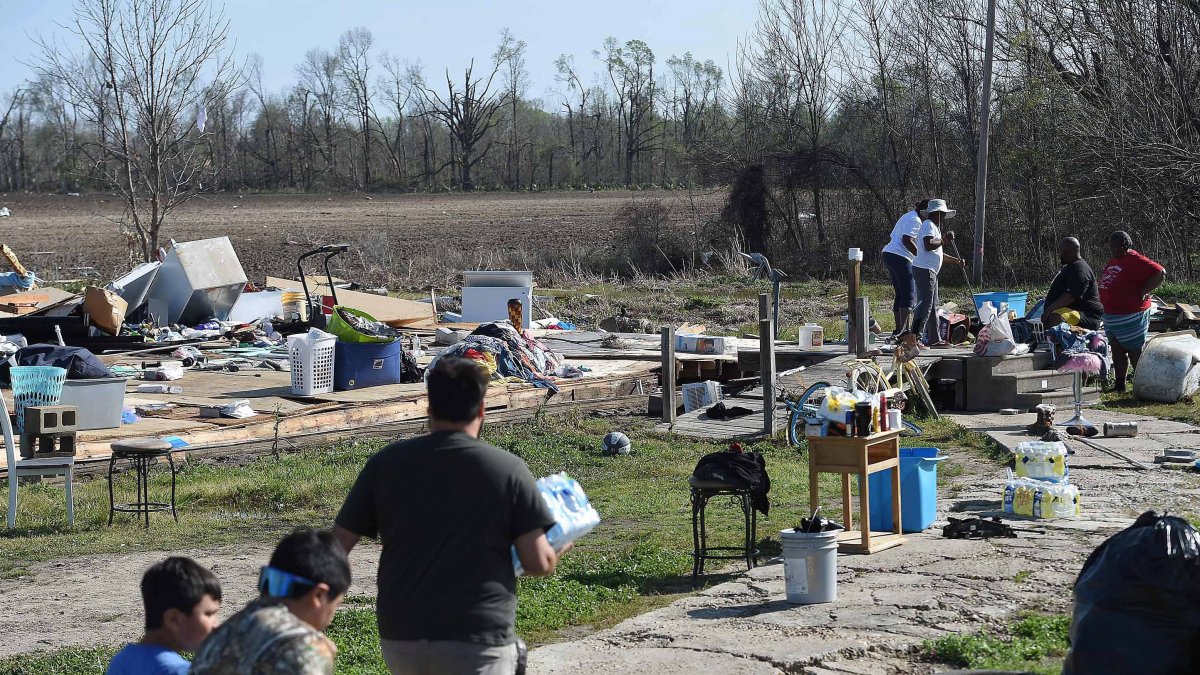 En la zona podrían producirse tornados intensos, granizo fuerte y ráfagas de viento dañinas dispersas.