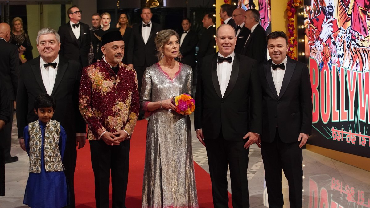 Carolina con su hermano, Alberto.