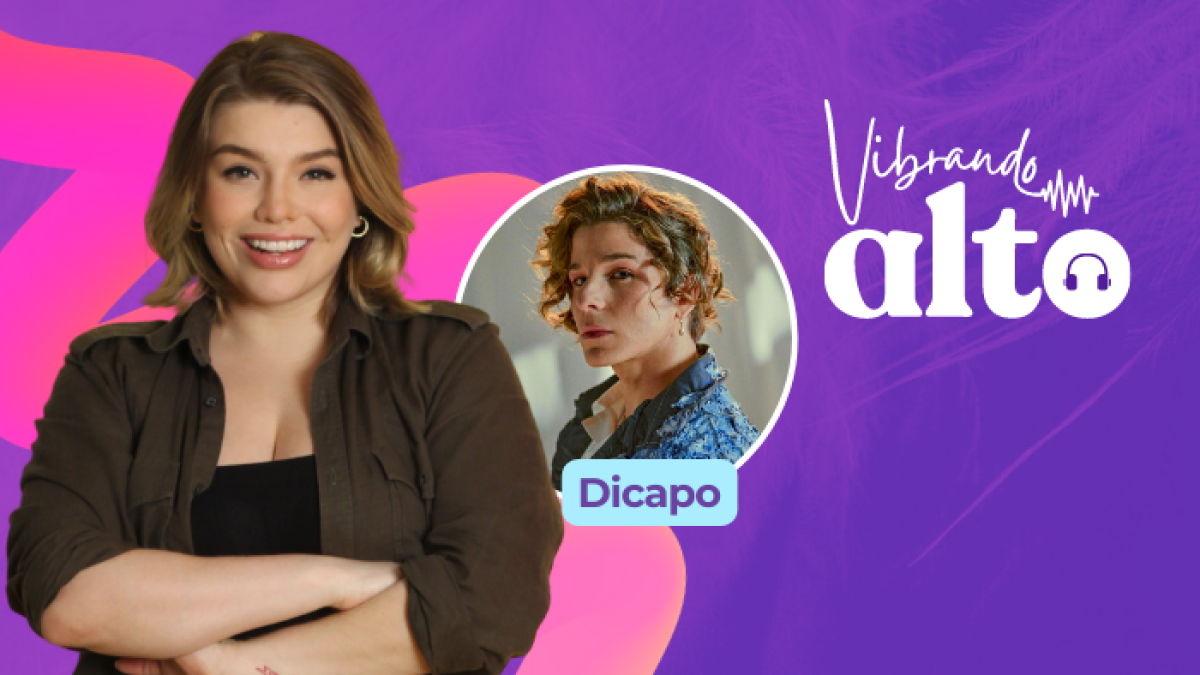 Dicapo en un episodio de Vibrando Alto.
