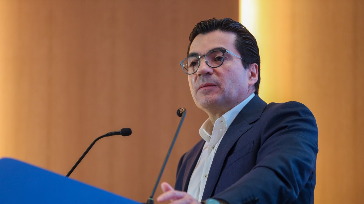 Ejecutivo.- El vicepresidente y director general de BBVA México, Eduardo Osuna.