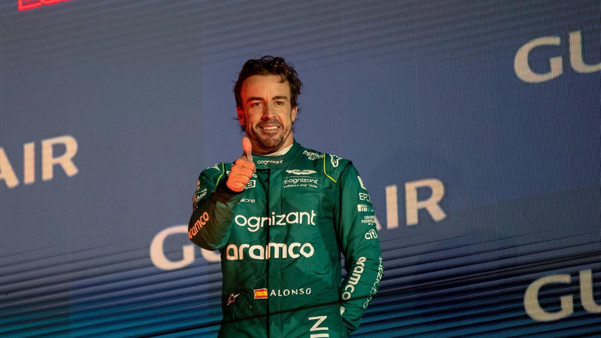 Fernando Alonso, de Aston Martin, suma ya dos terceros puestos en los Gran Premios disputados hasta la fecha.