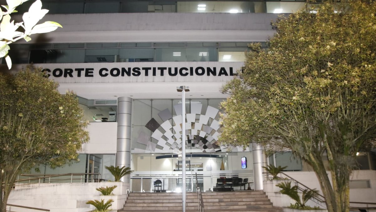 Instalaciones de la Corte Constitucional, donde se decidió dar vía libre al enjuiciamiento a Guillermo Lasso