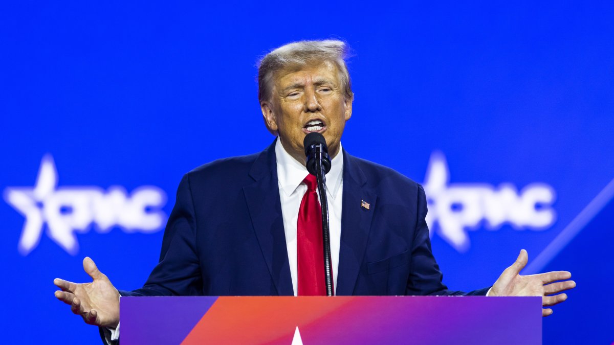 Donald Trum, expresidente de los Estados Unidos.