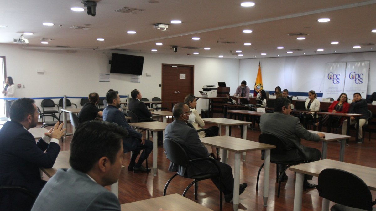 Concursos. El de defensor público es el concurso de designación que está más adelantado en el CPCCS.