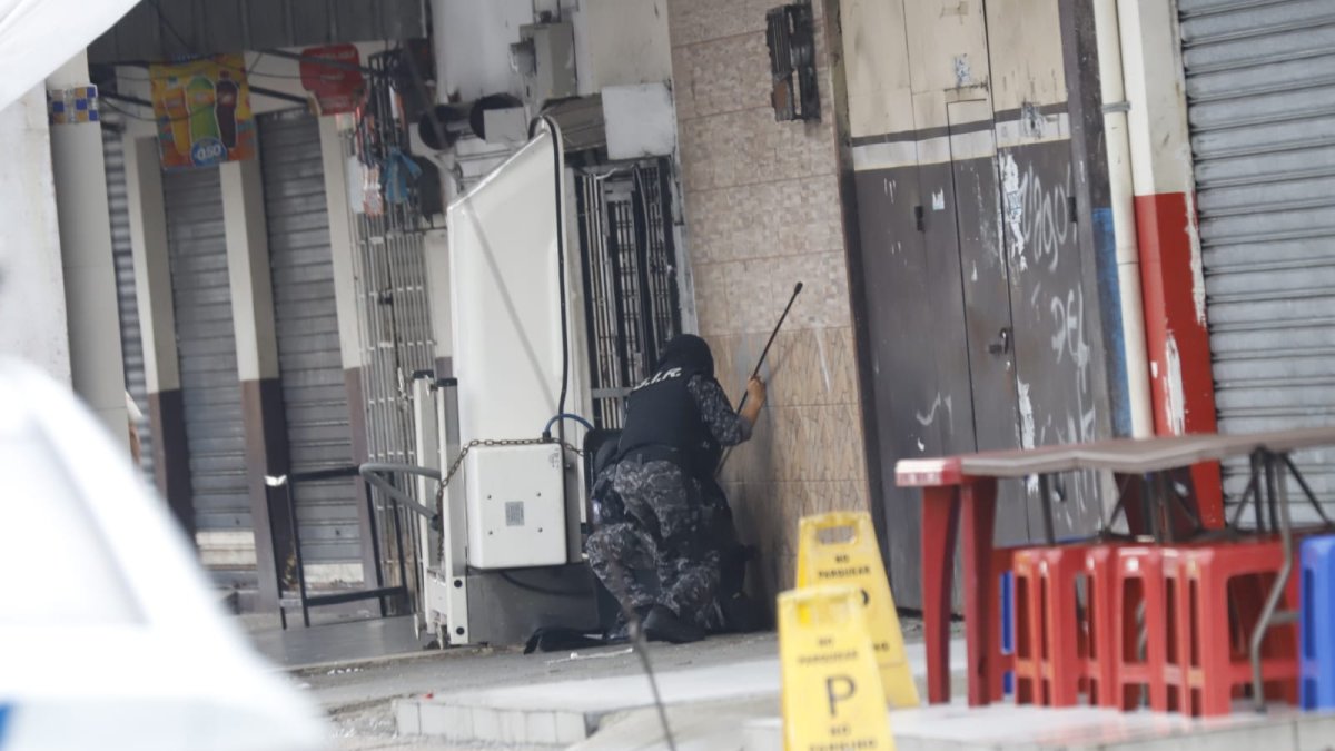 El GIR realizó las investigaciones para determinar que no era un objeto explosivo.