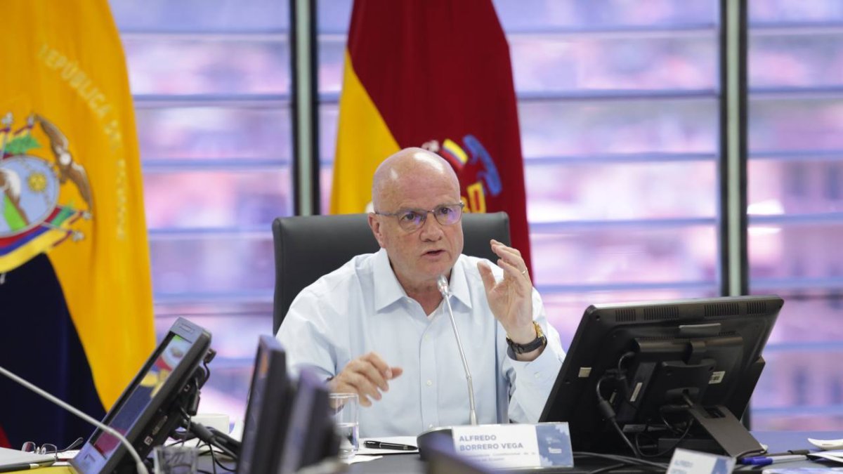 Si Lasso es destituido, Borrero asumiría la Presidencia de la República.