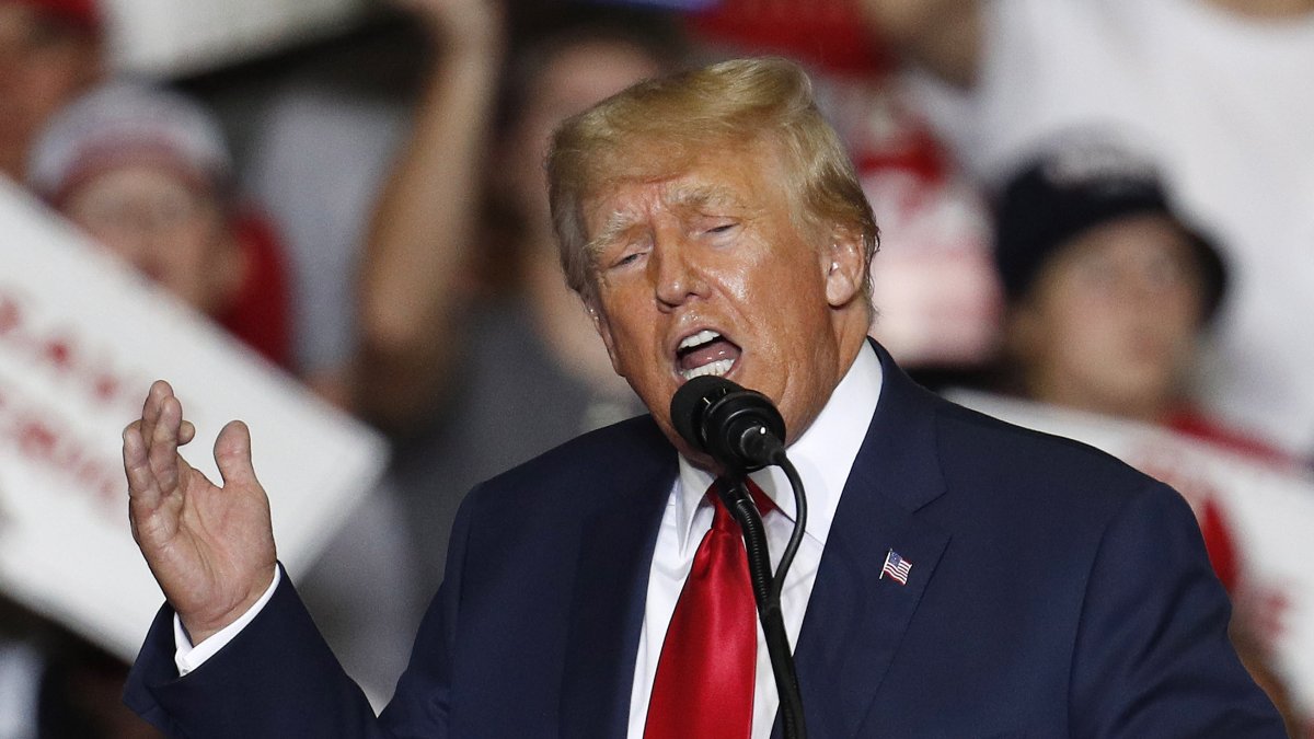 El expresidente de EE.UU., Donald Trump, en una fotografía de archivo.