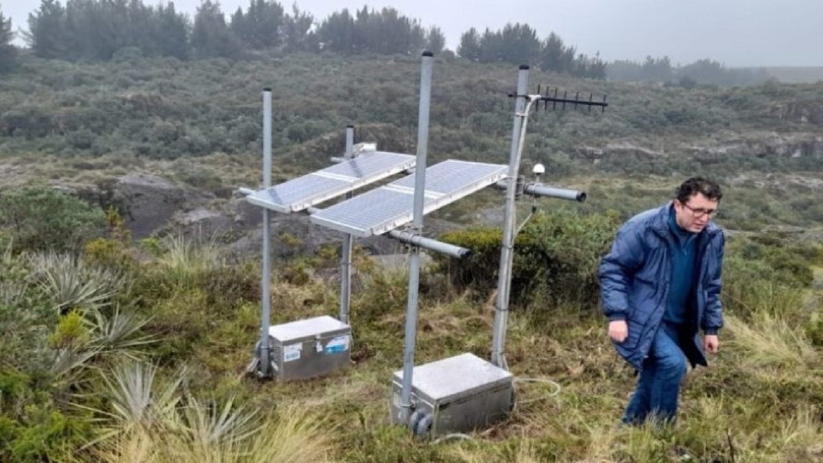 Tecnología. Los equipos hacen una vigilancia del río Pita en los Chillos.