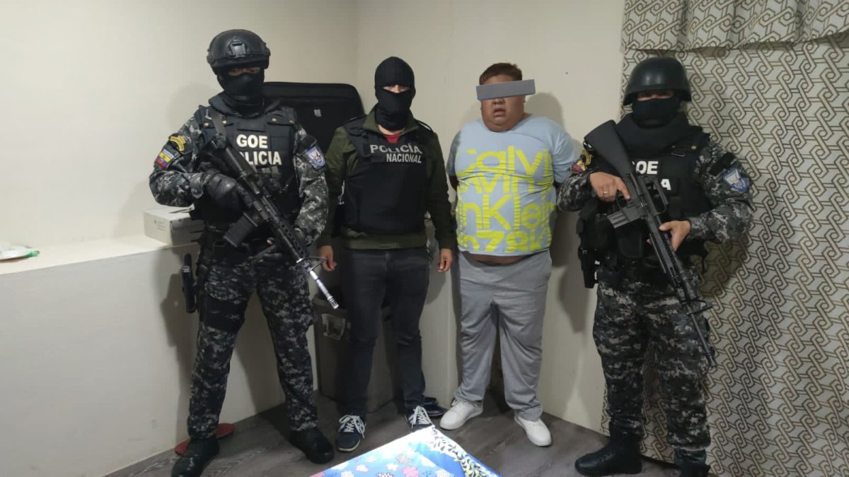 La Policía realizó 25 allanamientos en Pichincha, Los Ríos, Cotopaxi y Azuay.