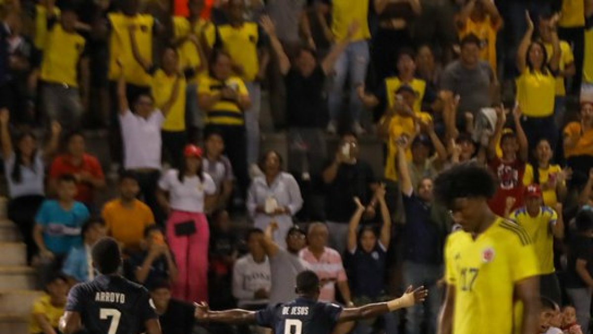 Geremy De Jesús, quien también anotó en el debut, repitió ayer en Ecuador anotando el tercero de los 4 goles ante Colombia.