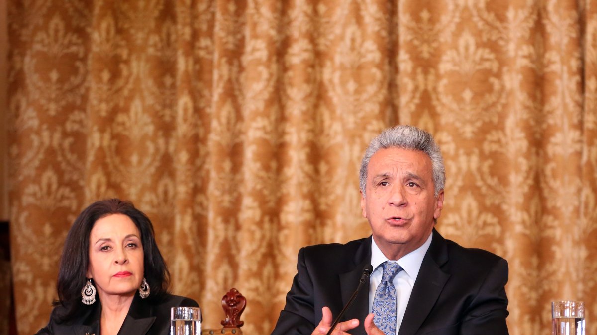 Caso. Lenín Moreno y Rocío González son investigados por un presunto cohecho en Coca Codo Sinclair.