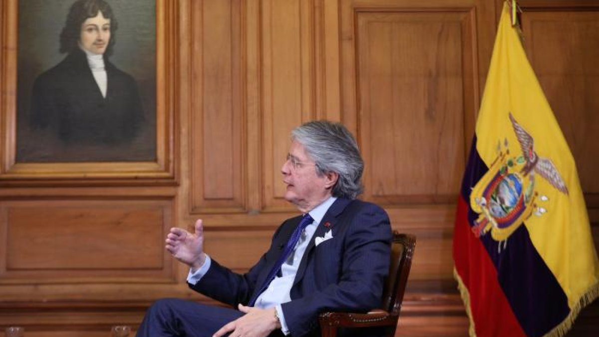 Guillermo lasso foto de archivo