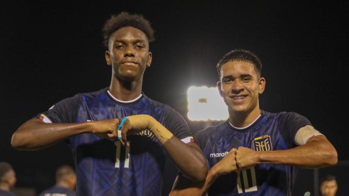 Allen Obando y Kendry Paéz son las figuras de la selección de Ecuador en el Campeonato Sudamericano sub-17