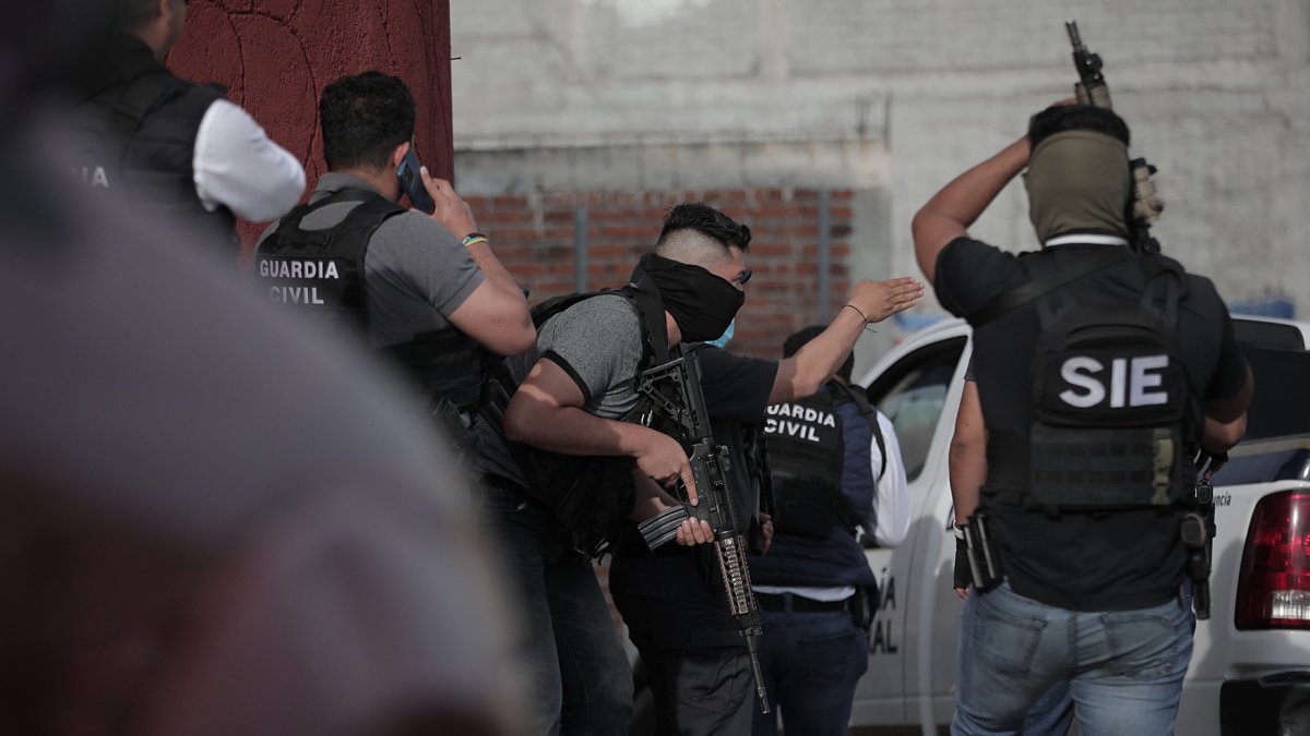 Una foto referencial de la Policía de México en sus labores de invesigación.