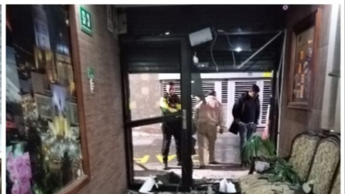 En el hotel se registraron daños materiales, pero no hubo víctimas a consecuencia de la explosión