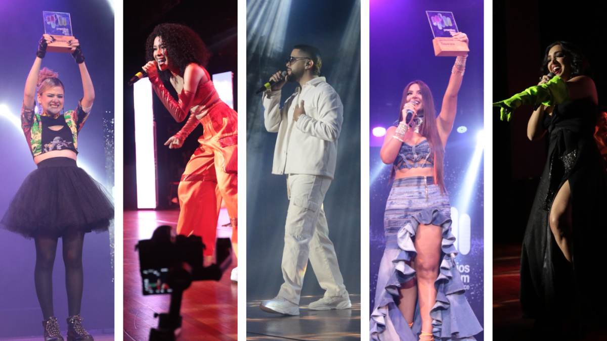 Mar Rendón, Yilda, Toño Navarrete, Dayanara y Pamela Cortés.