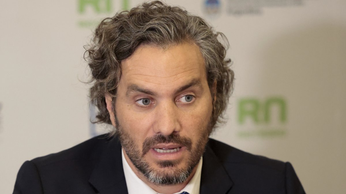 Fotografía de archivo del ministro argentino de Relaciones Exteriores, Santiago Cafiero.