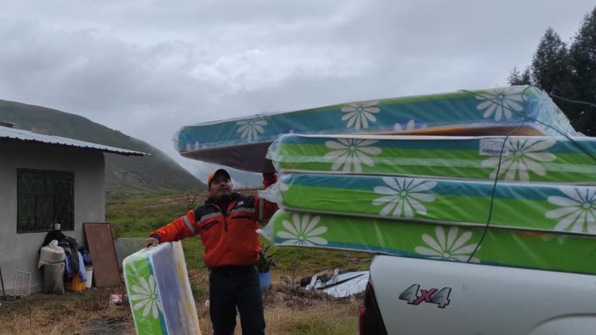 Tras la alerta se comenzó la evacuación en la zona de riesgo.