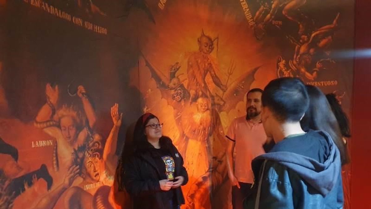 Ruta. El recorrido ofrecerá un planteamiento filosófico sobre el pecado y sus repercusiones.