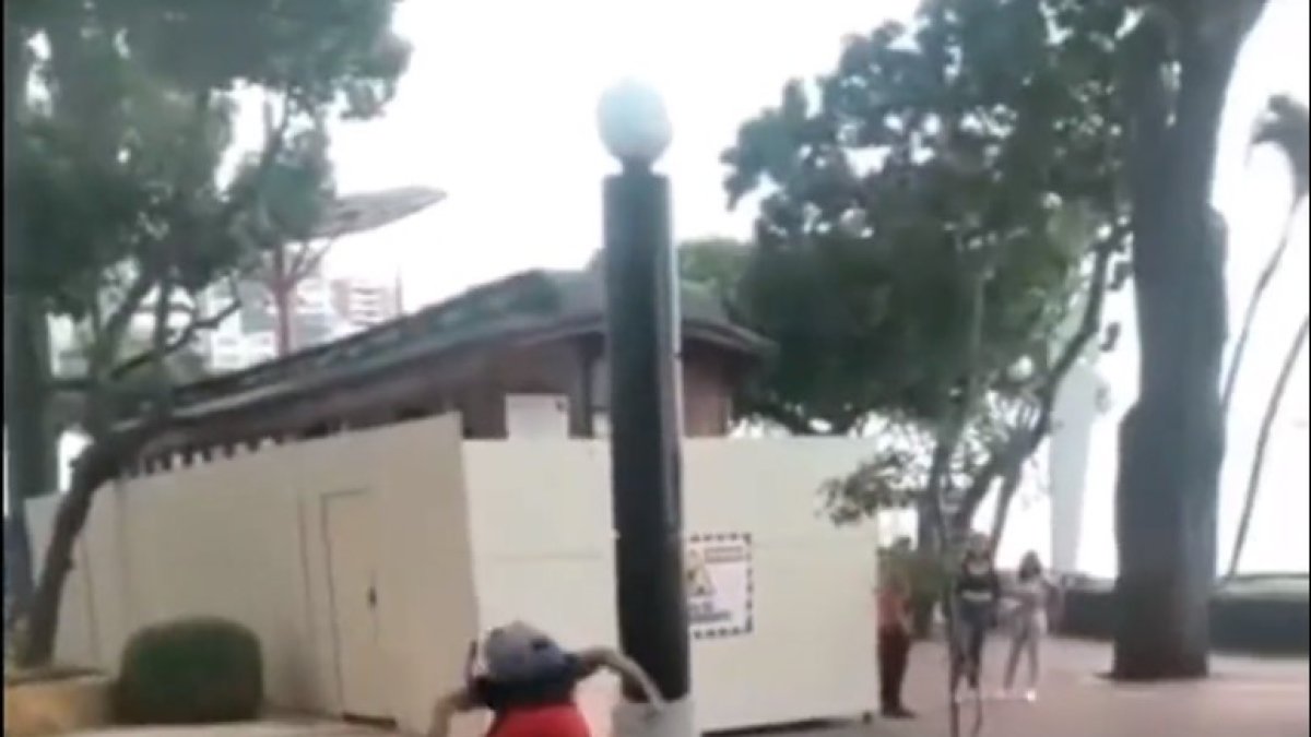 Caso. El hecho habría ocurrido la semana anterior y se difundió en redes.