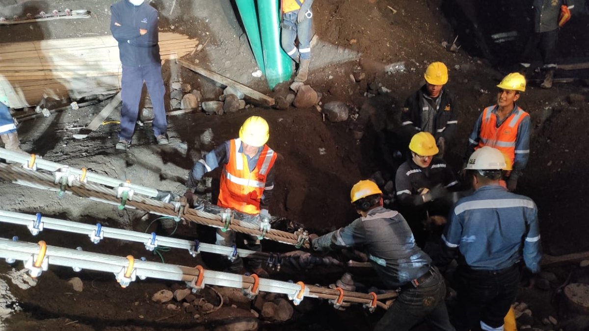 Infraestructura. Una nueva torre garantizará la plena operación de las tuberías, dijo la estatal.