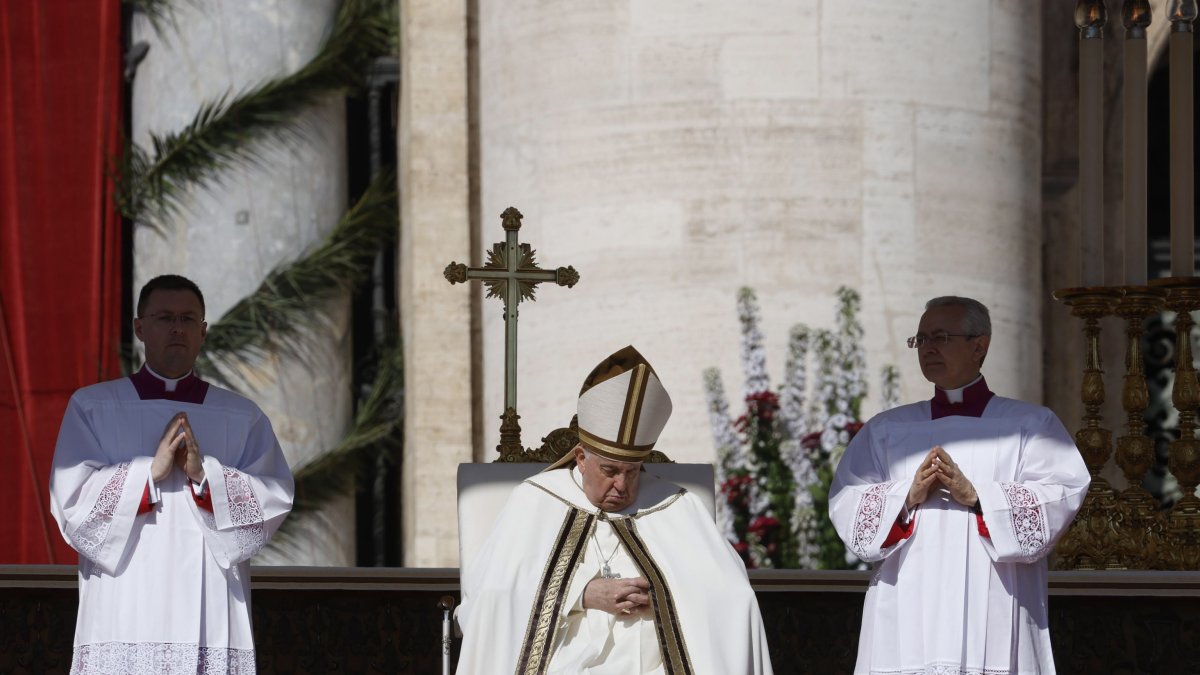 Ruego. La guerra de Ucrania volvió a centrar este Domingo de Resurrección el mensaje del papa Francisco.