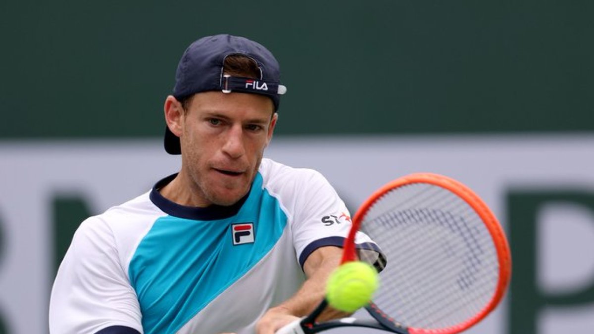 Diego Schwartzman venció por 6-4 y 6-2 a David Goffin.