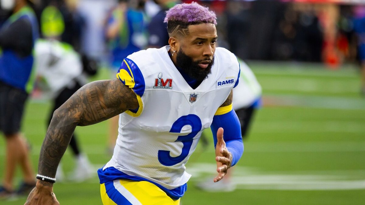 Odell llegó a la NFL en el draft de 2014, con los Gigantes.
