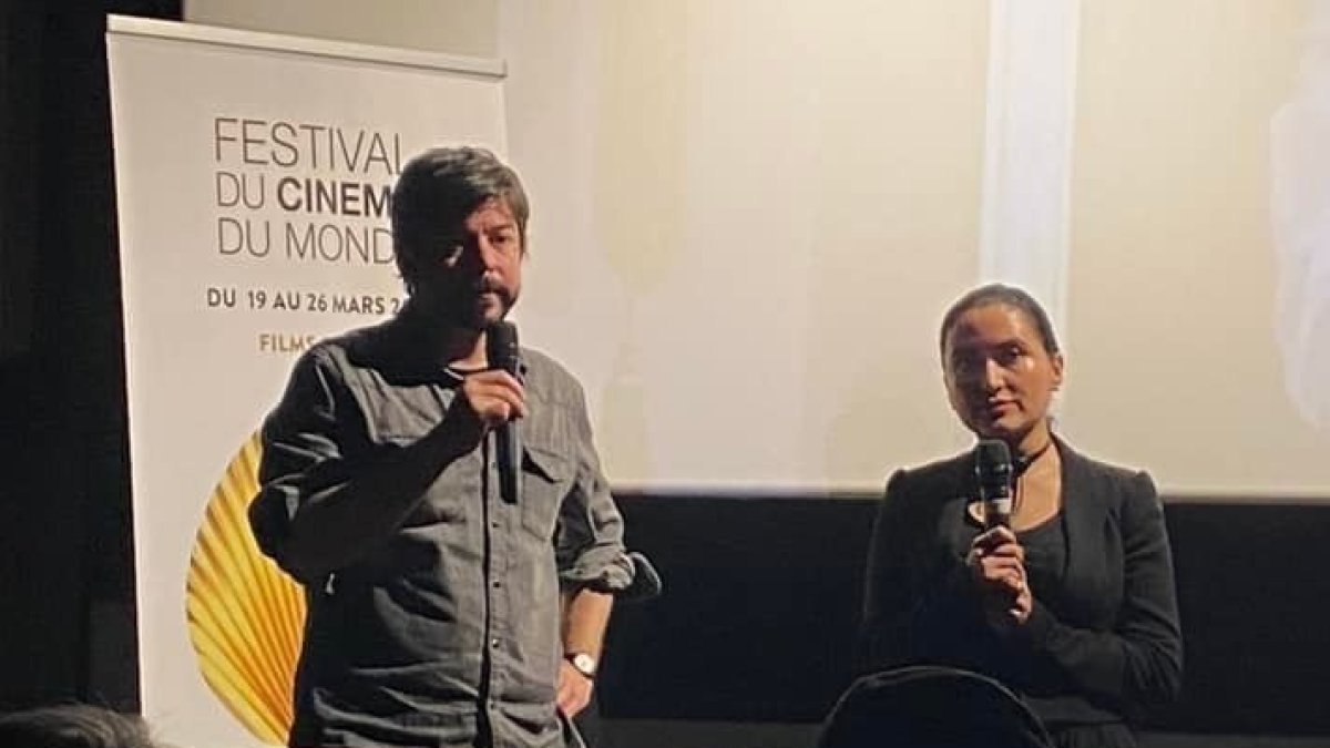 Evento. Javier Izquierdo, en el Festival du Cinéma du Monde.