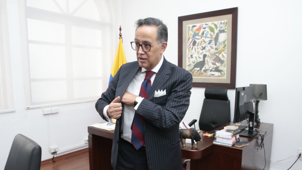 Funciones. Diego Ordóñez llegó a la Secretaría en agosto de 2022.