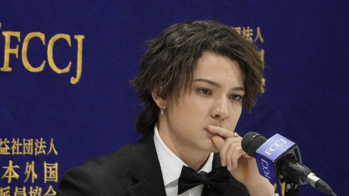 El cantante japonés de origen brasileño Kauan Okamoto.