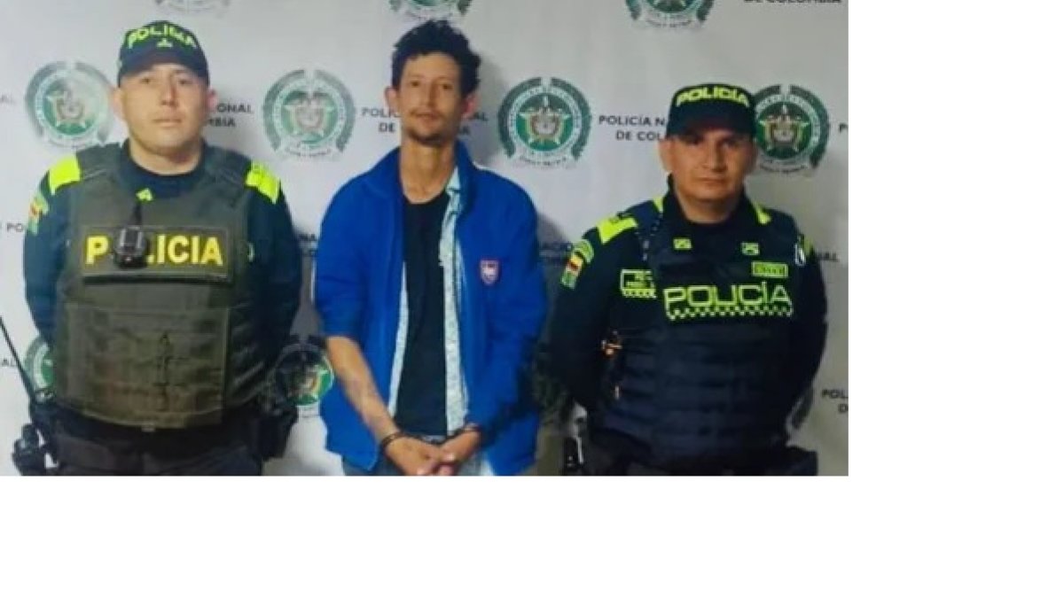 Sergio Tarache Parra, de 21 años, de nacionalidad venezolna, fue arrestado en Colombia,