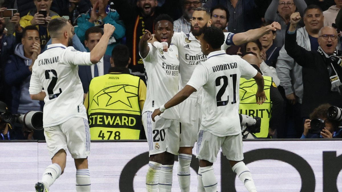 Karim Benzema marcó el primer tanto del actual campeón del torneo.