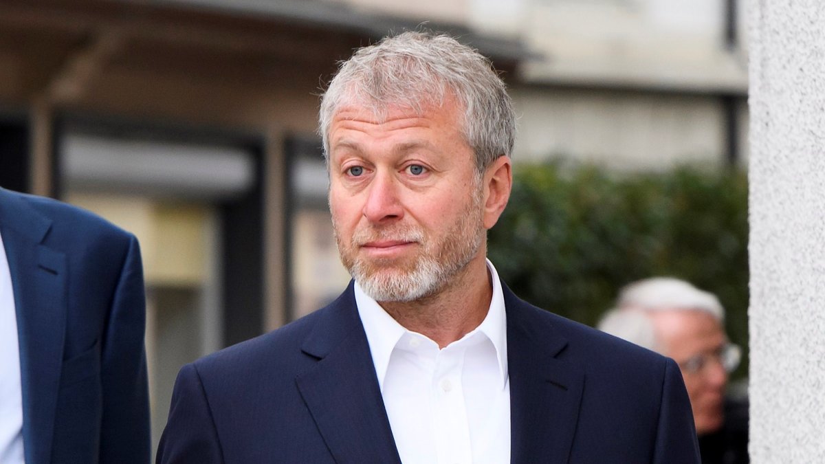 Imagen de Archivo del magnate petrolero ruso Roman Abramovich.