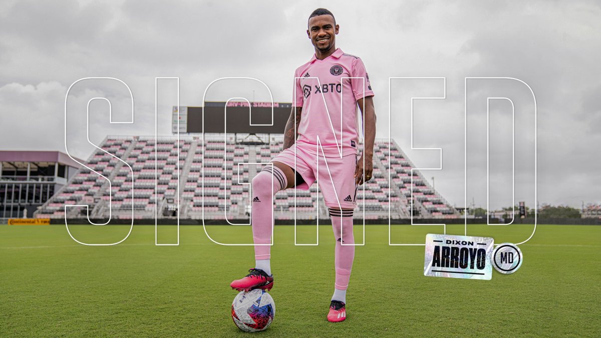 Dixon Arroyo firmó con el Inter de Miami hasta finales de 2023.