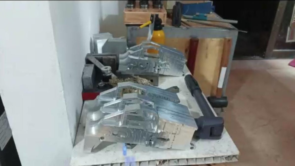 Manabí. La organización delictiva tenía una armería ilegal.