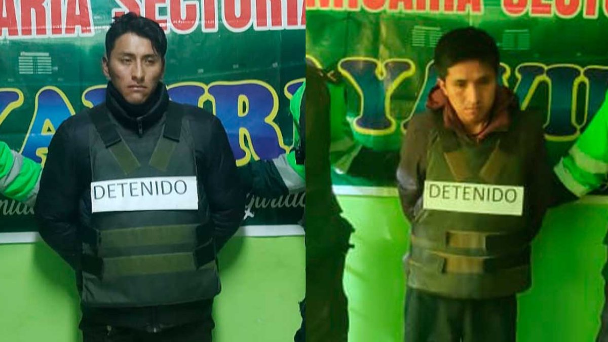 Detenidos en el caso del femicidio del Colegio Nacional de Enfermeras de Perú.