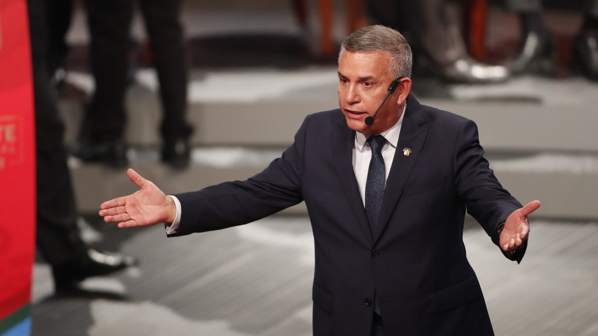 Daniel Urresti, de Podemos Perú, en una fotografía de archivo.