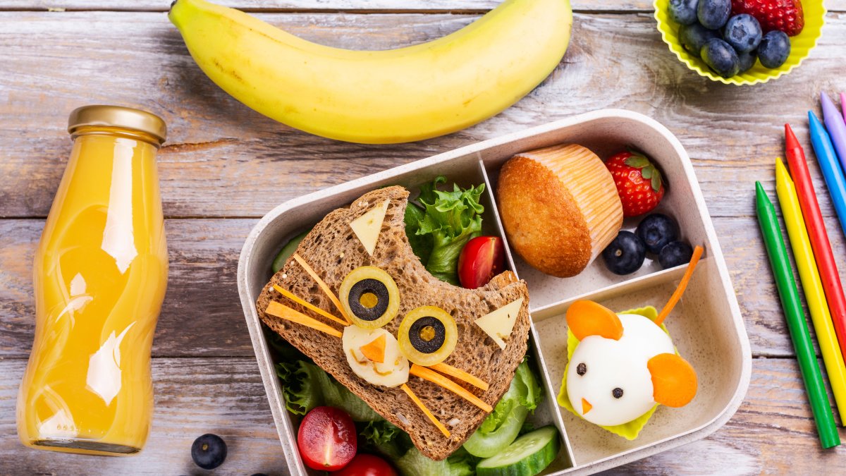 Para este regreso a clases, cree obras de arte con la comida de los más pequeños.