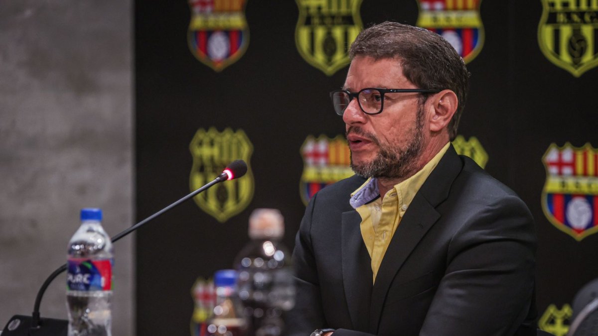 Rafael Verduga presentó en septiembre pasado su candidatura a la presidencia de Barcelona